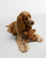 Load image into Gallery viewer, Brown Gingerbread Dog Toy
