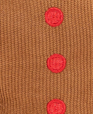 Brown Gingerbread Dog Toy