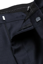 Load image into Gallery viewer, Navy Check Trousers
