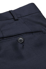 Load image into Gallery viewer, Navy Check Trousers
