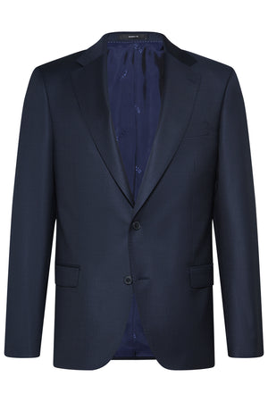 Navy Check Jacket