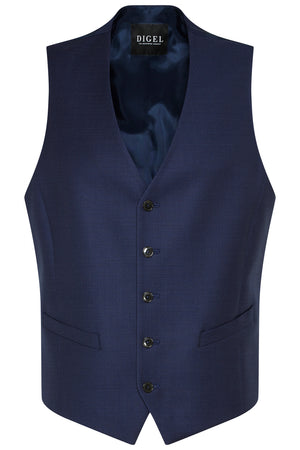 Blue Suit Waistcoat