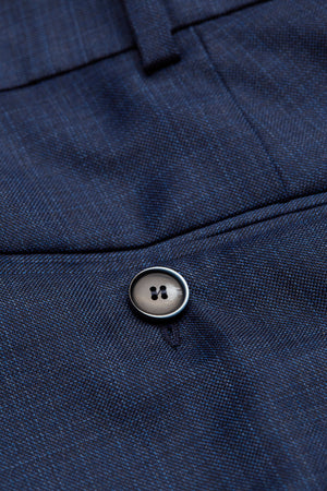 Blue Suit Trousers