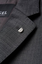 Load image into Gallery viewer, Charcoal Suit Jacket
