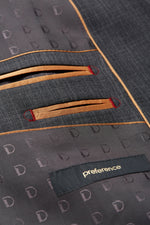 Load image into Gallery viewer, Charcoal Suit Jacket
