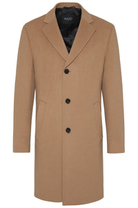 Camel Wool Cashmere Overcoat