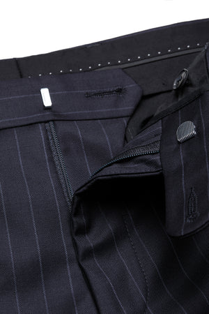 Navy Stripe Trouser