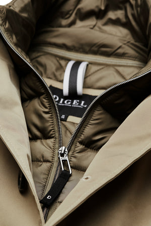 Khaki Dolan Coat