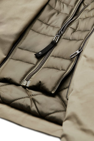 Khaki Dolan Coat