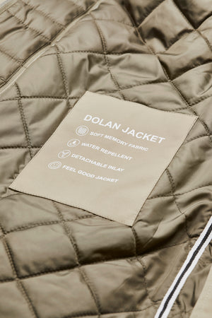 Khaki Dolan Coat