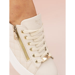 Cream Xenon Trainers
