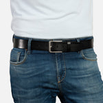 Load image into Gallery viewer, Black Dallas Jeans Belt
