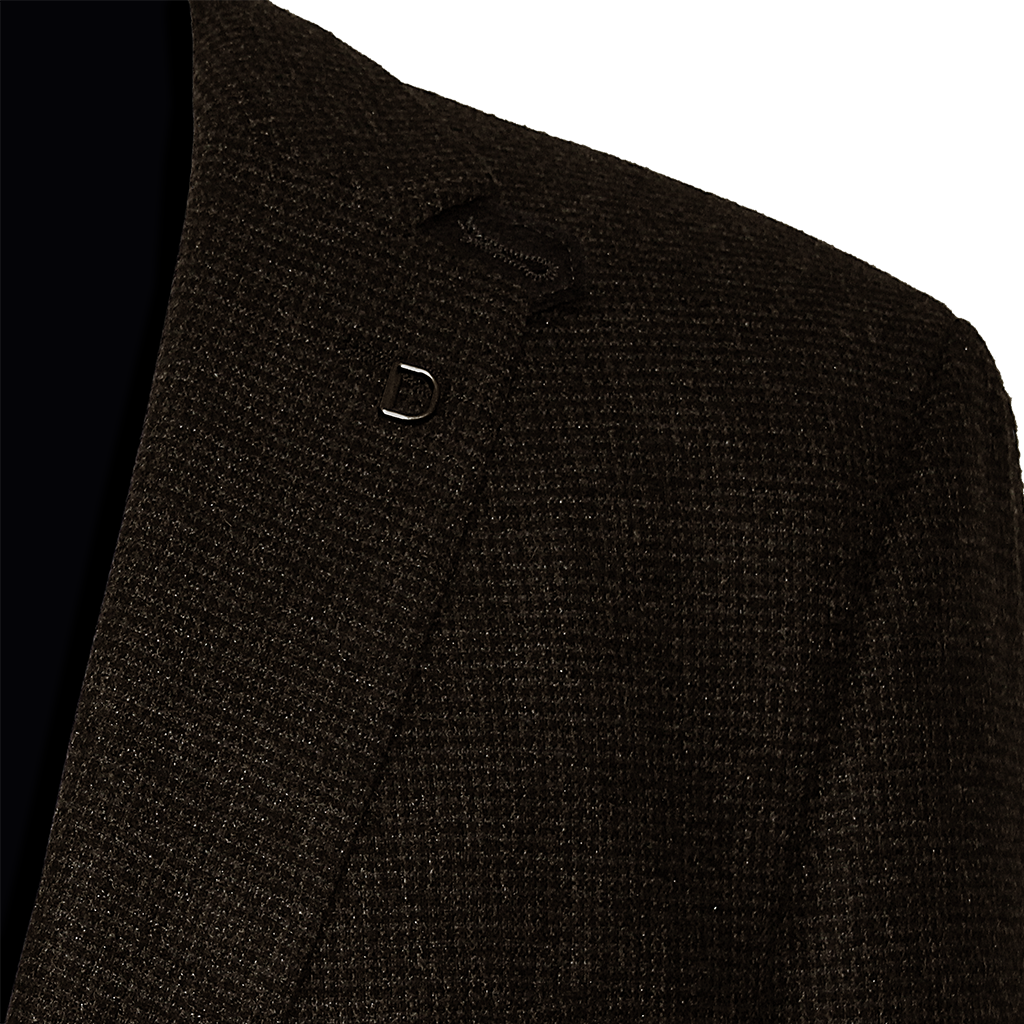 Digel Ezzo Wool Brown Jacket Regular Length