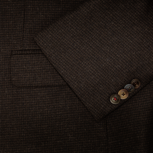 Digel Ezzo Wool Brown Jacket Regular Length