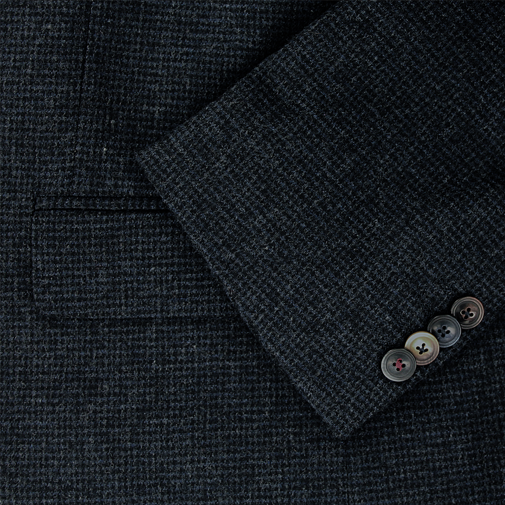 Digel Ezzo Wool Navy Jacket Regular Length