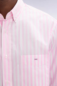 Pink Striped Shirt