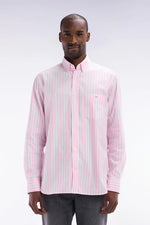Load image into Gallery viewer, Pink Block Striped Shirt
