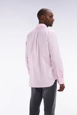 Load image into Gallery viewer, Pink Block Striped Shirt
