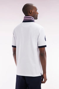 White 6 Nations Tournament Polo Shirt