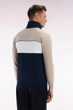 Load image into Gallery viewer, Beige Knitted Rugby Top
