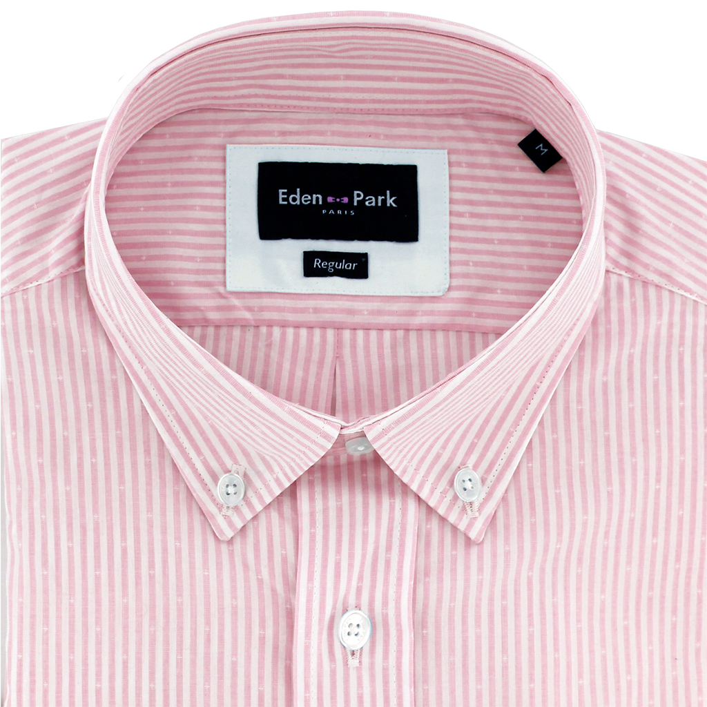 Pink Pin Striped Shirt