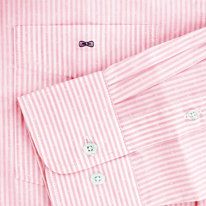 Pink Pin Striped Shirt