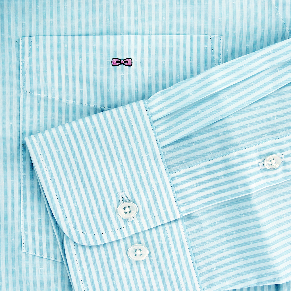 Sky Pin Striped Shirt