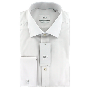 White Double Cuff Shirt