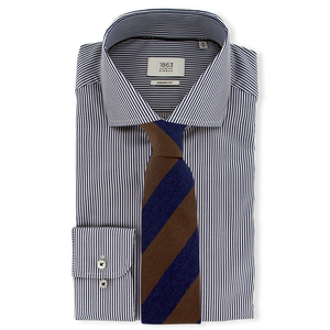 Eterna Modern Fit Stripe Luxury Business Shirt