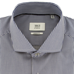 Eterna Modern Fit Stripe Luxury Business Shirt