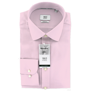 Pink Twill Business Shirt