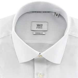 Eterna Modern Fit Luxury Twill Business Shirt White