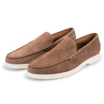 Load image into Gallery viewer, Brown Suede Loafers
