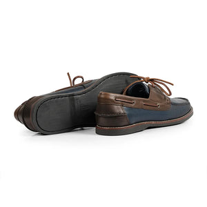 Navy Floripa Boat Shoes