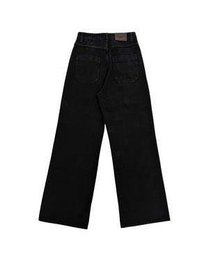 Chocolate Wide Leg Jeans