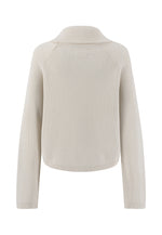 Load image into Gallery viewer, White Zip Cardigan
