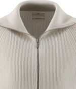 Load image into Gallery viewer, White Zip Cardigan
