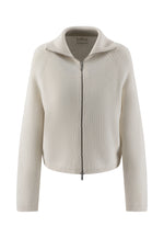 Load image into Gallery viewer, White Zip Cardigan
