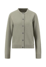 Load image into Gallery viewer, Green Merino Wool Cardigan
