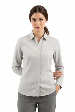 Green Stripe Blouse