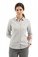 Load image into Gallery viewer, Green Stripe Blouse
