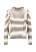 Load image into Gallery viewer, Dusty Green Stripe Top
