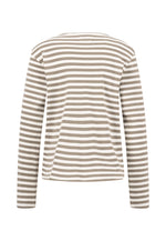 Load image into Gallery viewer, Dusty Green Stripe Top
