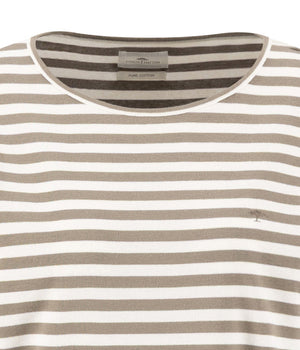 Dusty Green Stripe Top