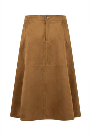 Caramel A-Line Skirt