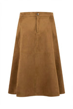Load image into Gallery viewer, Caramel A-Line Skirt

