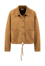 Load image into Gallery viewer, Caramel Velour Jacket
