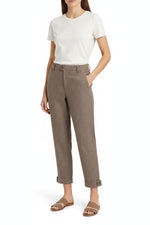 Load image into Gallery viewer, Brown Melange Trousers
