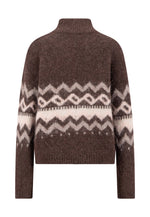Load image into Gallery viewer, Brown High Neck Pullover
