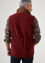Load image into Gallery viewer, Bordeaux Fleece Gilet
